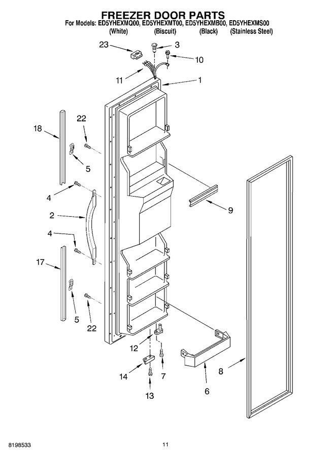 Diagram for ED5YHEXMB00