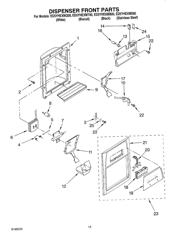 Diagram for ED5YHEXMT00