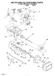 Diagram for 05 - Motor And Ice Container