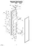 Diagram for 07 - Freezer Door Parts