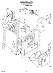 Diagram for 02 - Cabinet Parts