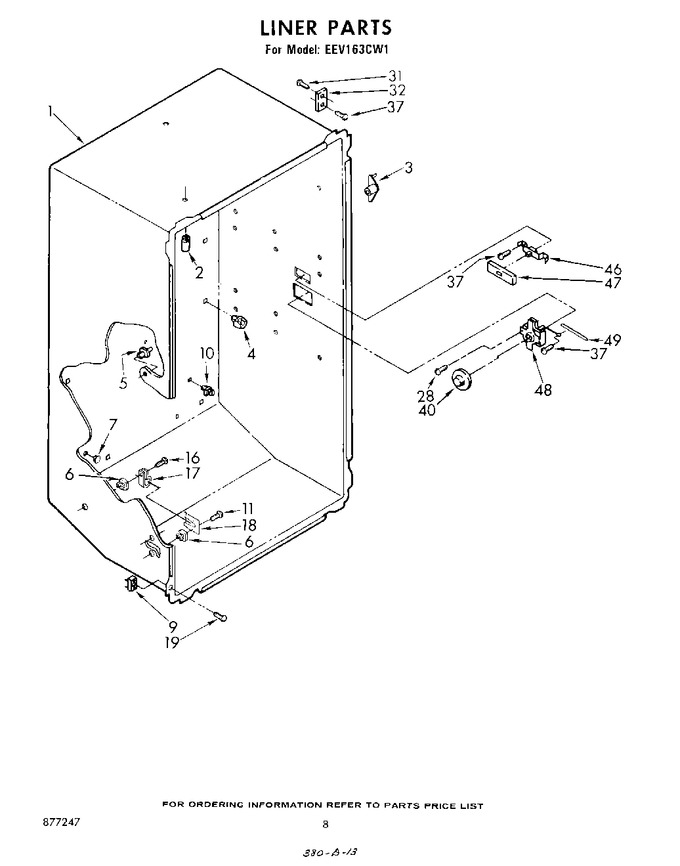 Diagram for EEV163CW1