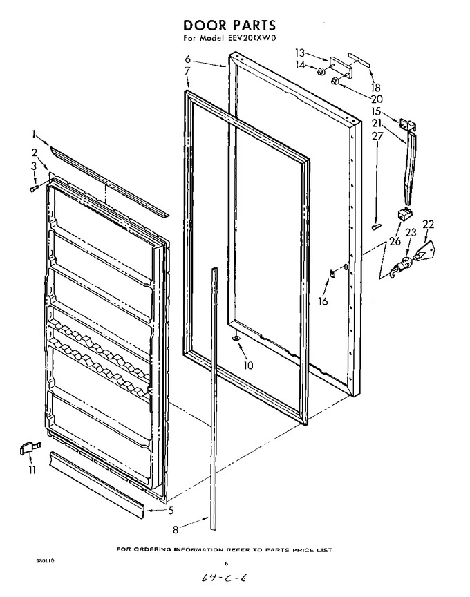 Diagram for EEV201XW0