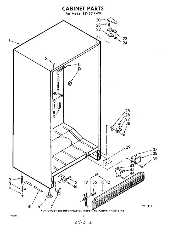 Diagram for EEV201XW0