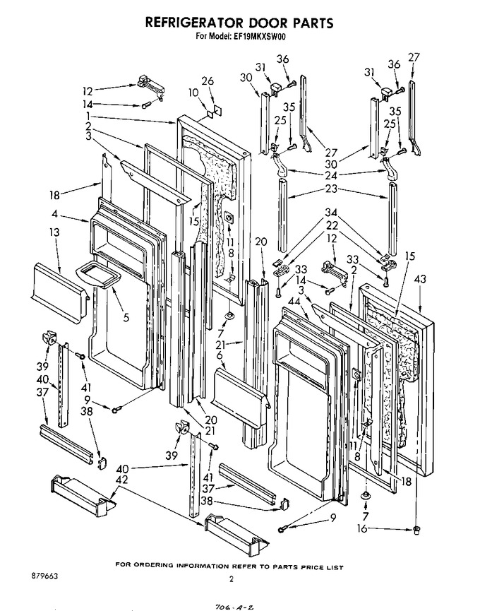 Diagram for EF19MKXSW00