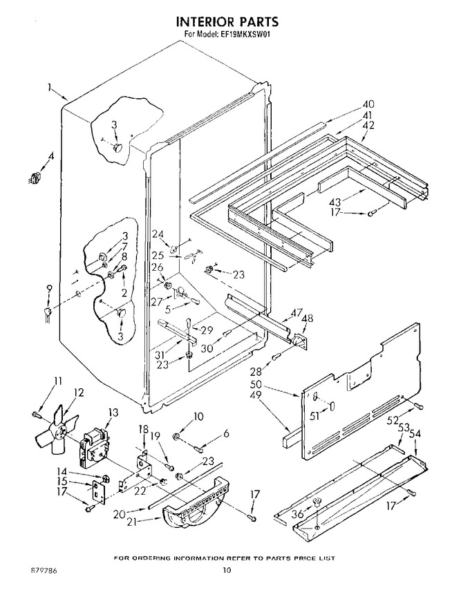 Diagram for EF19MKXSW01