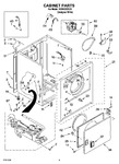 Diagram for 02 - Cabinet Parts