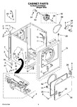 Diagram for 02 - Cabinet Parts