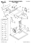 Diagram for 01 - Top And Console Parts