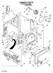 Diagram for 02 - Cabinet Parts