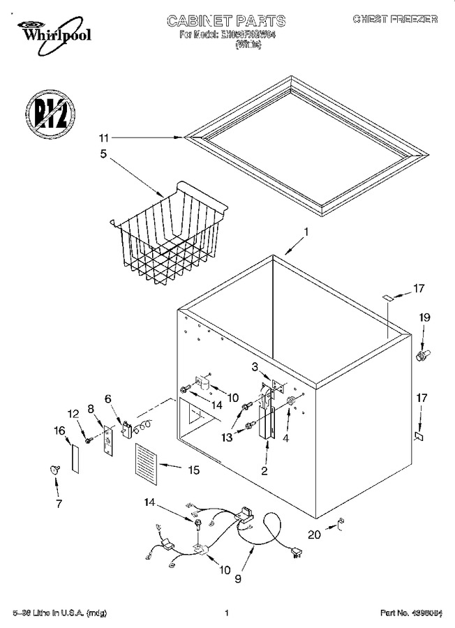 Diagram for EH050FXGW04