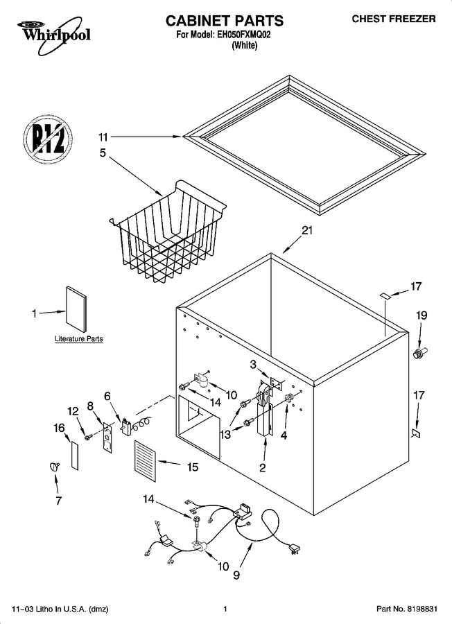 Diagram for EH050FXMQ02