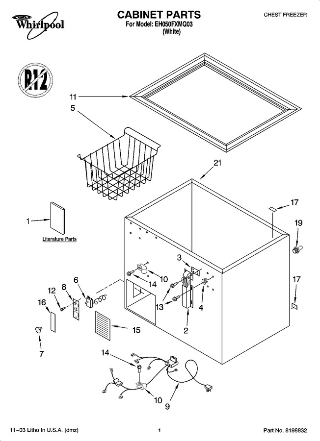 Diagram for EH050FXMQ03