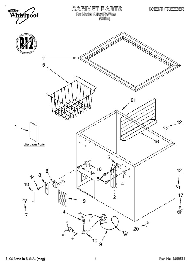 Diagram for EH070FXJW00