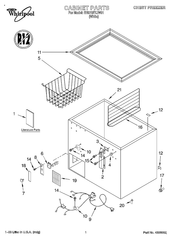 Diagram for EH070FXJW01