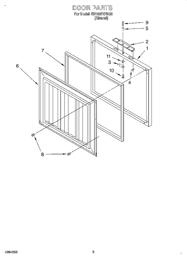 Diagram for EH100FXEN00