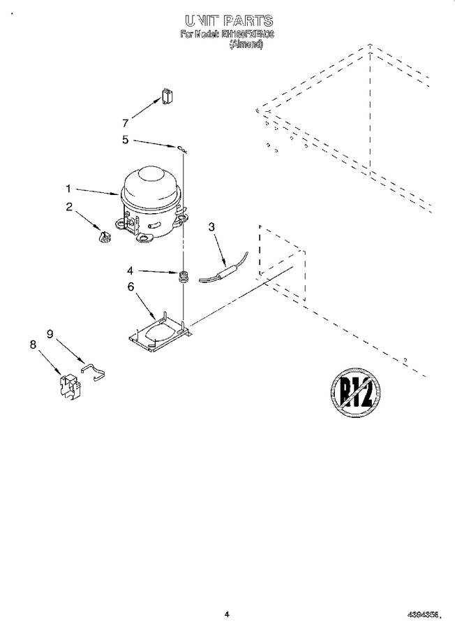 Diagram for EH100FXEN00