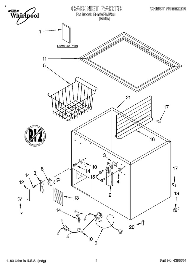 Diagram for EH100FXJW01