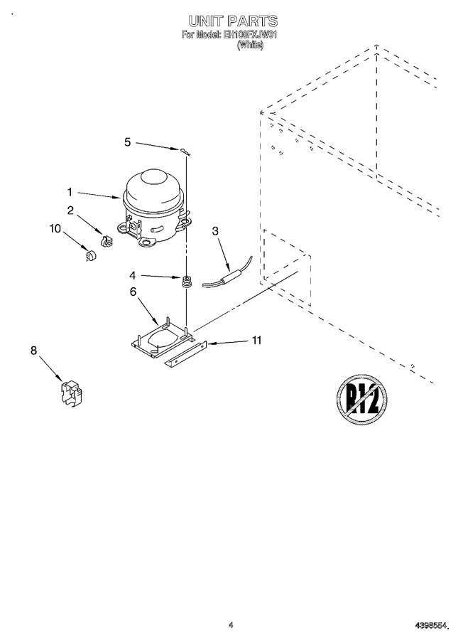 Diagram for EH100FXJW01