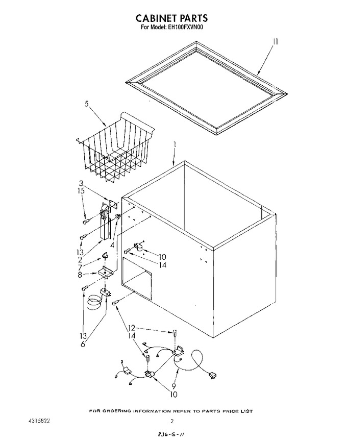 Diagram for EH100FXVN00