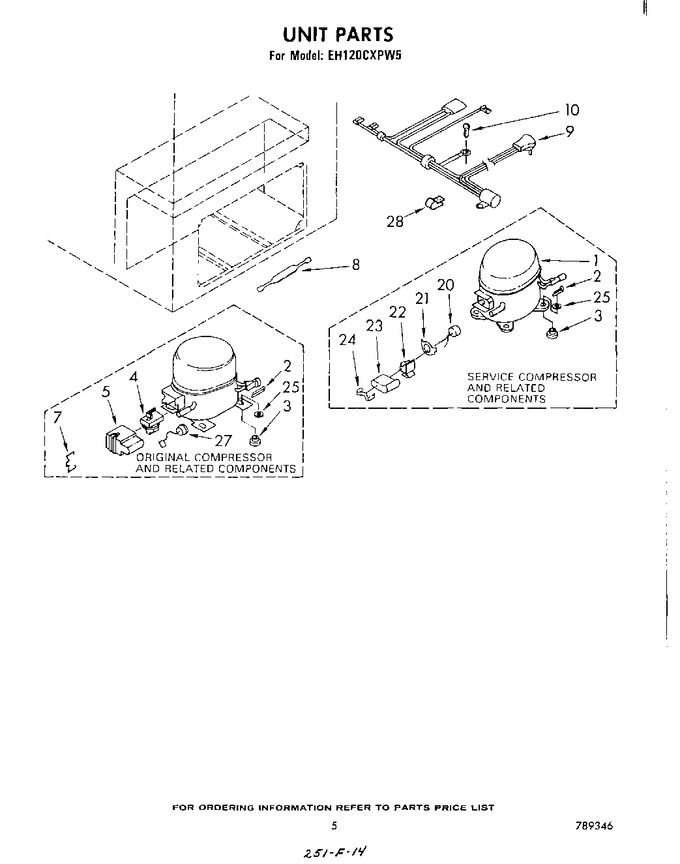 Diagram for EH120CXPW5