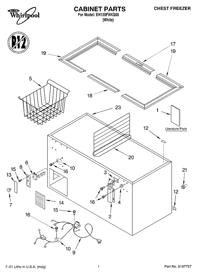 Diagram for EH120FXKQ00