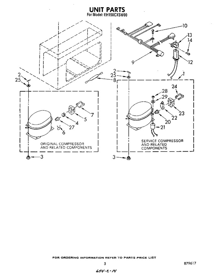 Diagram for EH150CXSW00