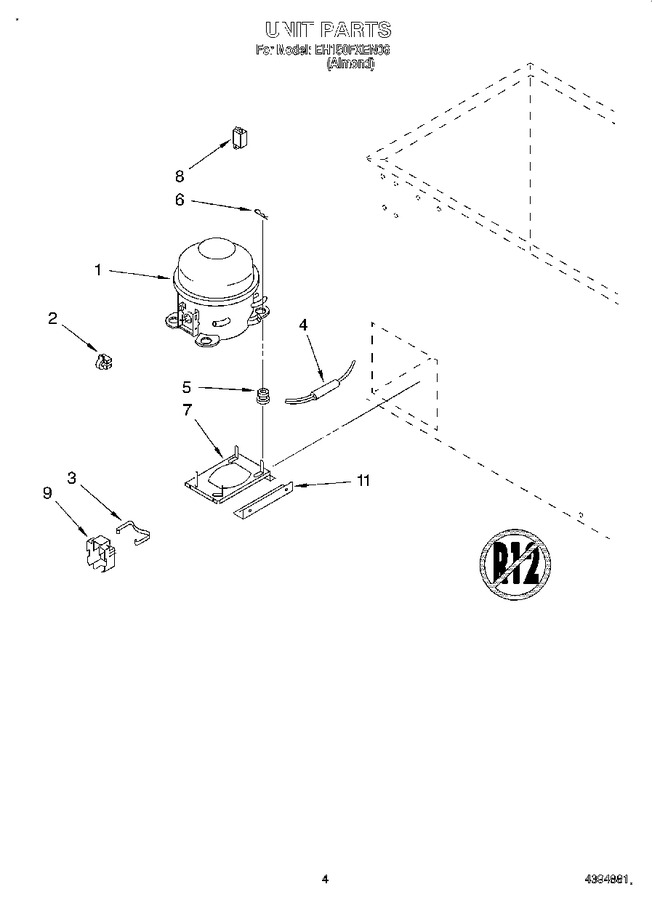 Diagram for EH150FXEN06