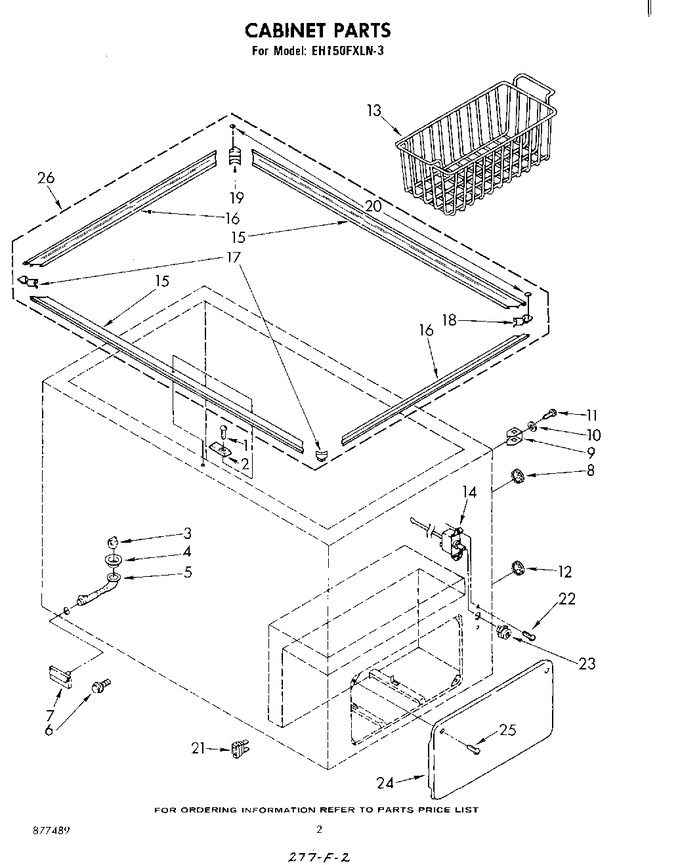 Diagram for EH150FXLN3