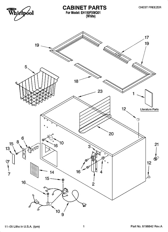 Diagram for EH150FXMQ01