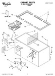 Diagram for 01 - Cabinet Parts