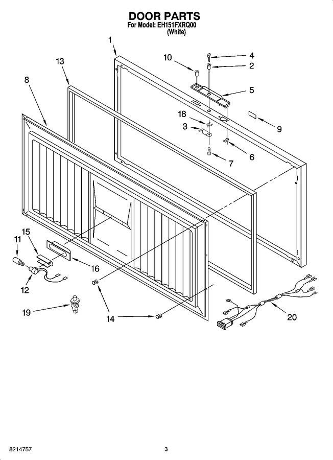 Diagram for EH151FXRQ00