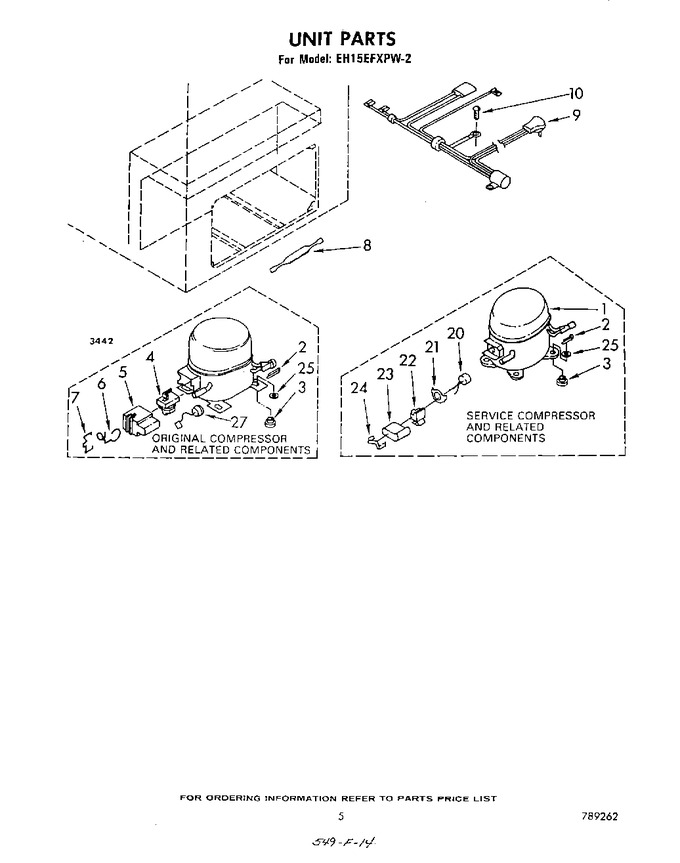 Diagram for EH15EFXPW2