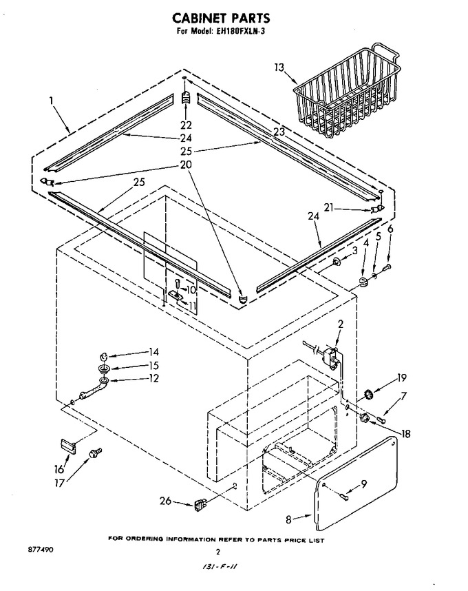 Diagram for EH180FXLN3