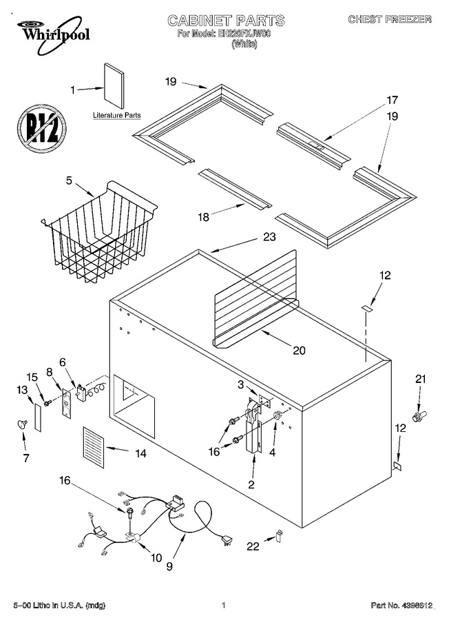 Diagram for EH220FXJW00