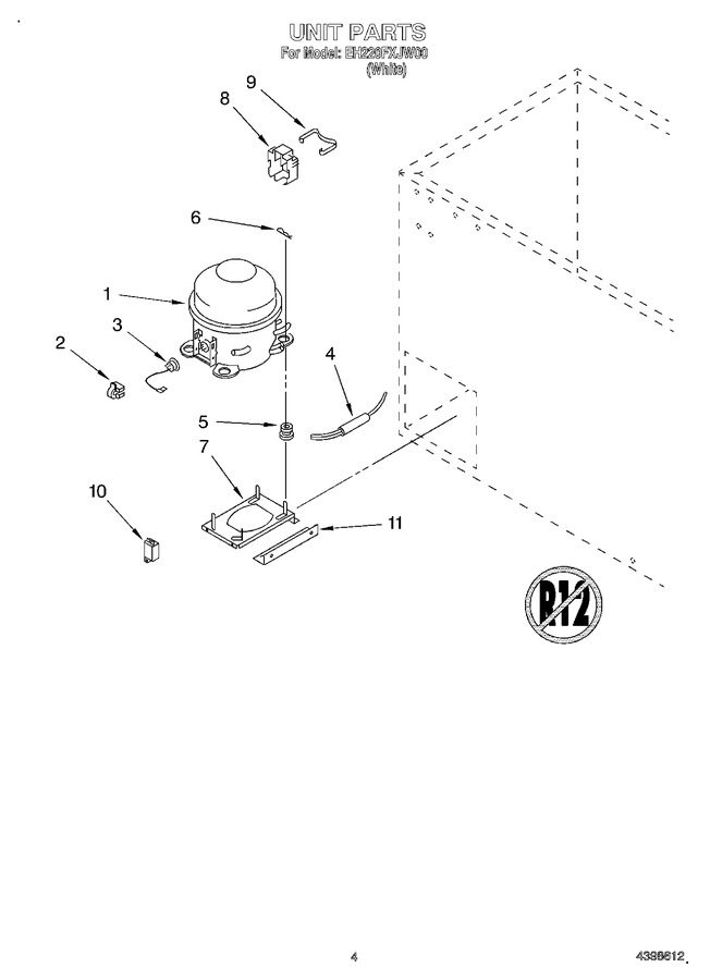 Diagram for EH220FXJW00