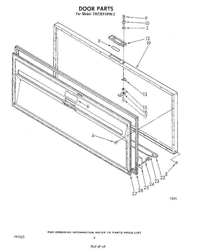 Diagram for EH23EFXPW2