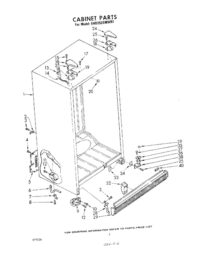 Diagram for EHD252SMWR1