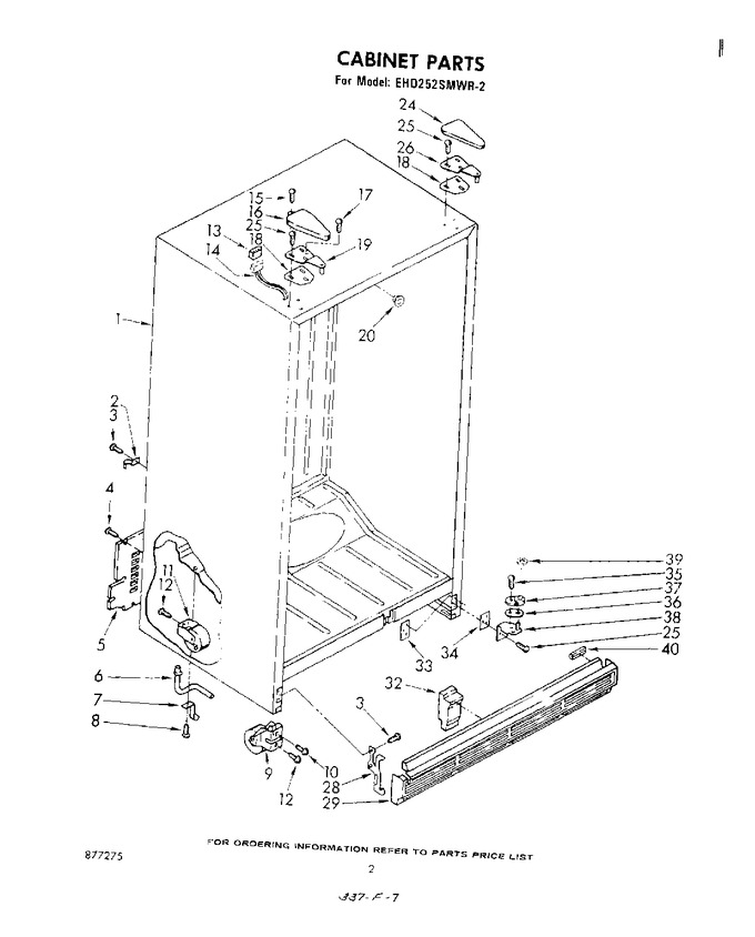 Diagram for EHD252SMWR2