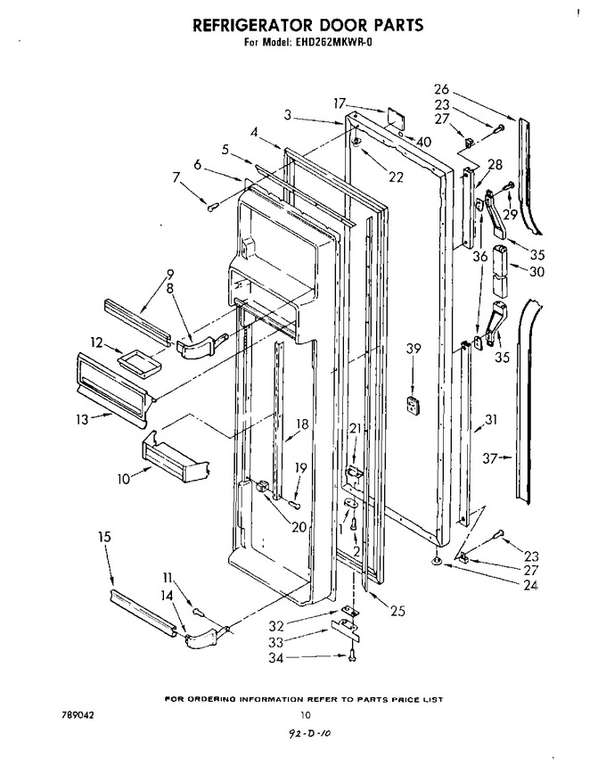 Diagram for EHD262MKWR0