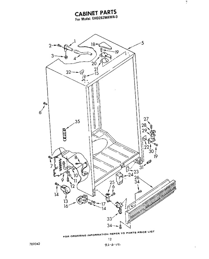 Diagram for EHD262MKWR0