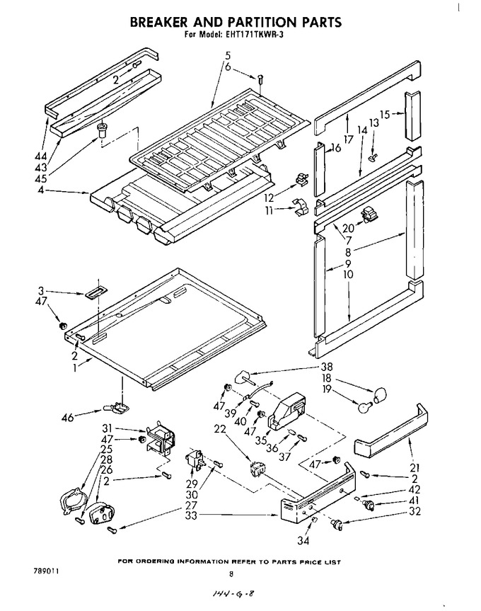 Diagram for EHT171TKWR3