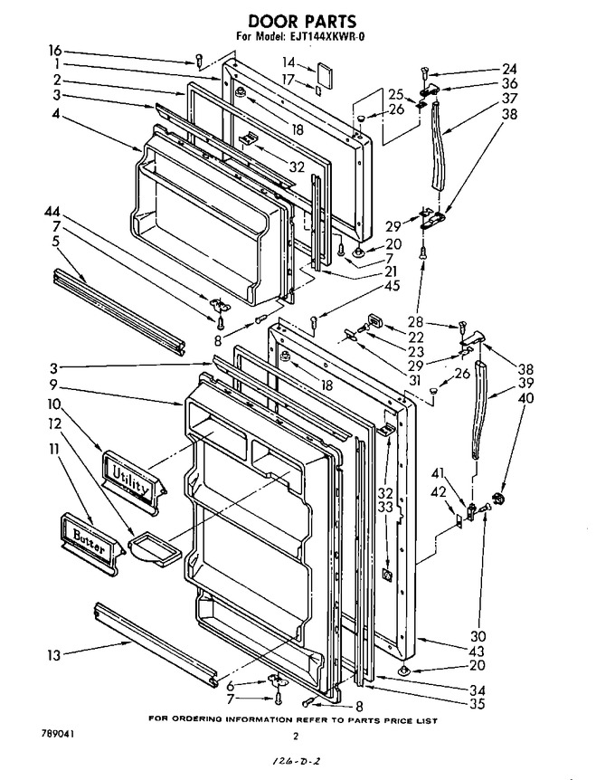 Diagram for EJT144XKWR0