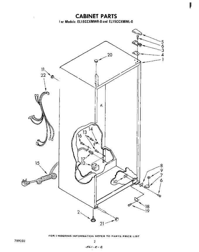 Diagram for EL15CCXMWR0