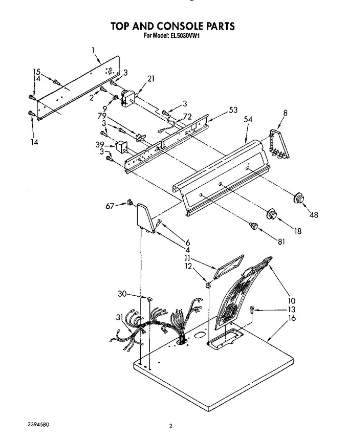 Diagram for EL5030VW1