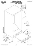 Diagram for 01 - Cabinet Parts