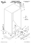 Diagram for 01 - Cabinet Parts