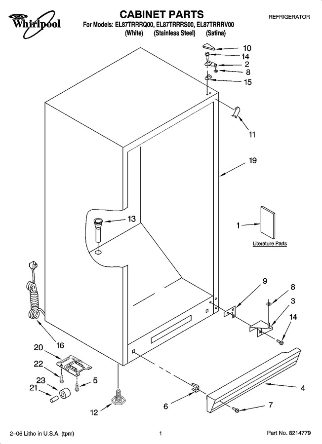 Diagram for EL87TRRRS00