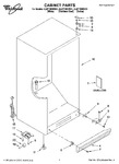 Diagram for 01 - Cabinet Parts