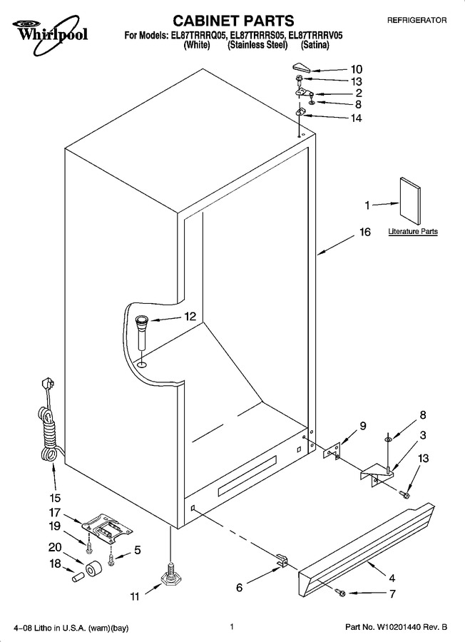 Diagram for EL87TRRRS05